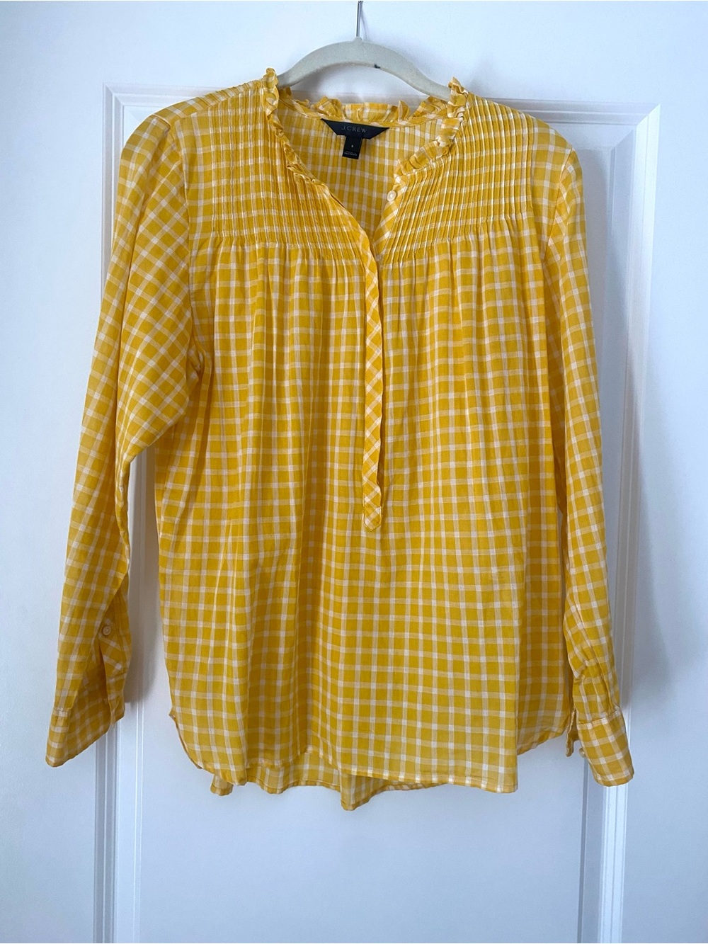 JCrew like new lightweight cotton blouse